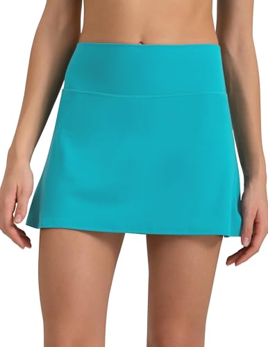 Colorfulkoala Dreamlux Tennis Skirts - color: Ceramic Green, size: X-Small