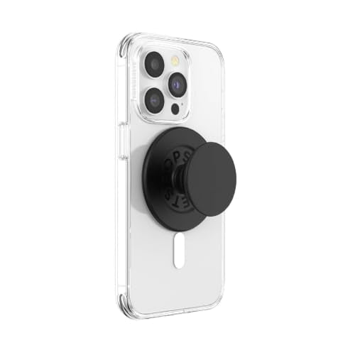 PopSockets Phone Grip for MagSafe, Magnetic Holder- Black - color: Black, style: MagSafe