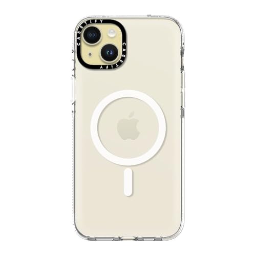 CASETiFY for iPhone 15 Plus Case - Impact Clear Compatible with MagSafe | Not Yellowing | 6.6 ft. 3X Military Grade Drop Protection | Clear - color: Clear, size: Iphone 15 Plus (6.7")