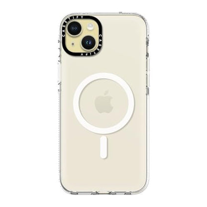 CASETiFY for iPhone 15 Plus Case - Impact Clear Compatible with MagSafe | Not Yellowing | 6.6 ft. 3X Military Grade Drop Protection | Clear - color: Clear, size: Iphone 15 Plus (6.7")