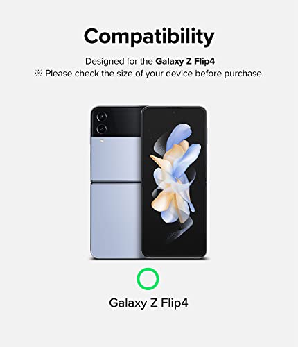 Ringke for Samsung Galaxy Z Flip 4 Screen Protector [Dual Easy, 2 Pack]
