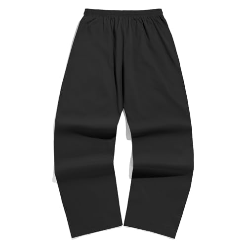 Men Cargo Pants Ripstop Durable Tactical Quick Dry Deep Pockets Construction Travel Job Site Tactical Pants for Men - color: A Black, size: Small