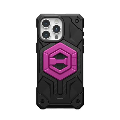 URBAN ARMOR GEAR UAG Magnetic Phone Ring Stand Compatible with MagSafe Magnet, Removable Metal Finger Ring Grip & 360 Rotation Adjustable Kickstand for iPhone 17, Galaxy S26, Orchid Pink
