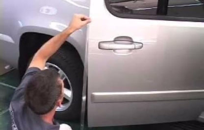 Car Door Edge Paint Protection Film PRE-Cut Strips (4 Doors) Car Door Protector Edge Guard Scratch 8mil Clear Invisible Universal Car Truck (4 Doors) Made in USA