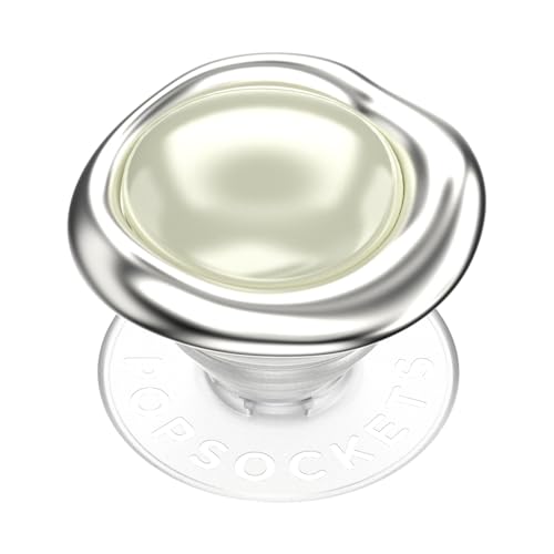 PopSockets Adhesive Phone Grip, Holder- Eye Silver - color: Eye of the Beholder Silver Adhesive, style: Adhesive