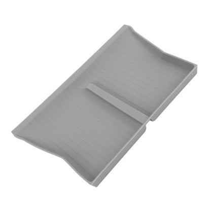 Center Console Wireless Charging Mat, Anti Slip Silicone Phone Charging Pad, Easy to Clean Car Interior Accessory, Grey (Grey W240004613) - color: Grey W240004613