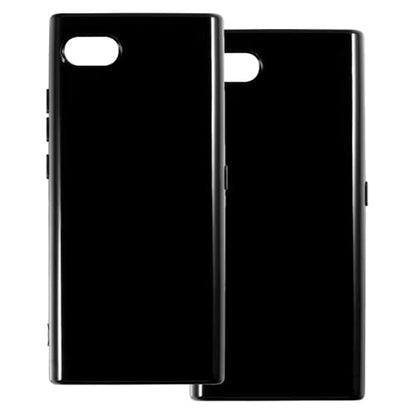 2-Pack TPU Case for Unihertz Titan Slim - Black | 4.2" Soft Flexible Gel Cover, Shockproof Anti-Scratch Protective Phone Bumper - color: Black+Black