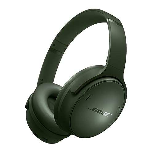 Bose QuietComfort Bluetooth Headphones, Wireless Headphones with Active Over Ear Noise Cancelling and Mic, Deep Bass, Up to 24 Hours of Playtime, Cypress Green - Limited Edition - color: Cypress Green