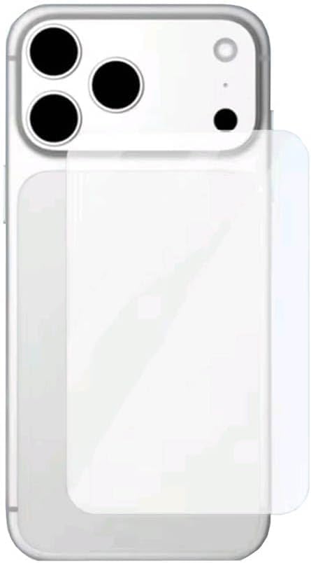 Epivol for iPhone 17 Pro Max 2025 Back Screen Protector Film, Matte Back Film Not Glass - 2 Pcs - color: 17 pro max matte back film