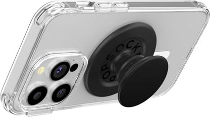 PopSockets Phone Grip for MagSafe, Magnetic Holder, Phone Stand - Black - color: Black, style: MagSafe