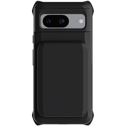 Ghostek Exec Google Pixel 8 Wallet Case, Detachable Magnetic Credit Card Holder, Kickstand, Compatible with Wireless Charging (6.2 Inch, Black) - color: Black, size: Pixel 8
