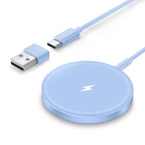 Magnetic Wireless Charger - color: Blue