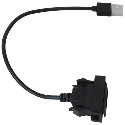 New Male to Female USB Power Socket Adapter, USB Port Car Charger Compatible with Toyota Highlander 2011–2019