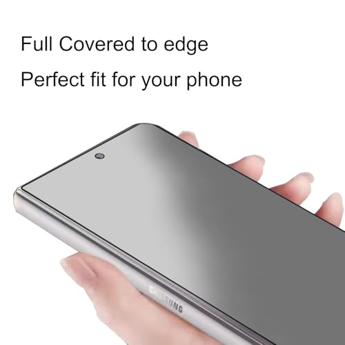 3 Pack Privacy Matte Screen Protector For Google Pixel 10 Pro Fold, Front Outer Anti-Glare Anti-Spy Screen Protector Soft Film
