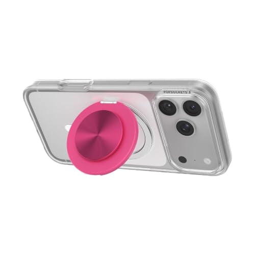 PopSockets Kick-Out Grip for MagSafe, Kickstand- Fuchsia - color: Fuchsia, style: MagSafe Kick-Out