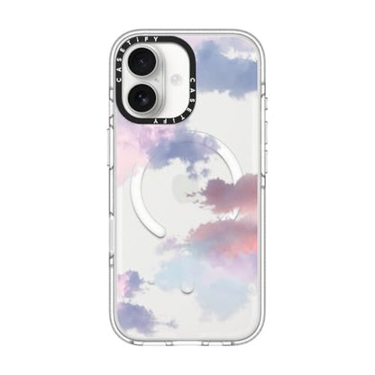 CASETiFY for iPhone 17 Case - Impact Clear Compatible with MagSafe | Not Yellowing | 6.6 ft. 3X Military Grade Drop Protection | Clouds | Clear - color: Clouds, size: Iphone 17 (6.3")