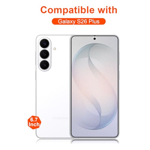 2 Pack for Samsung Galaxy S26 Plus Anti-Glare Matte Privacy Screen Protector 6.7 inch, Smooth and Responsive Touch Flexible EPU Film, [Support Fingerprint Unlock] [Self-Healing] [Not Glass] - size: Samsung Galaxy S26 Plus