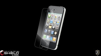 ZAGG InvisibleShield Smudge-Proof for Apple iPhone 4 / iphone 4S - Retail Packaging - Case Friendly, Screen
