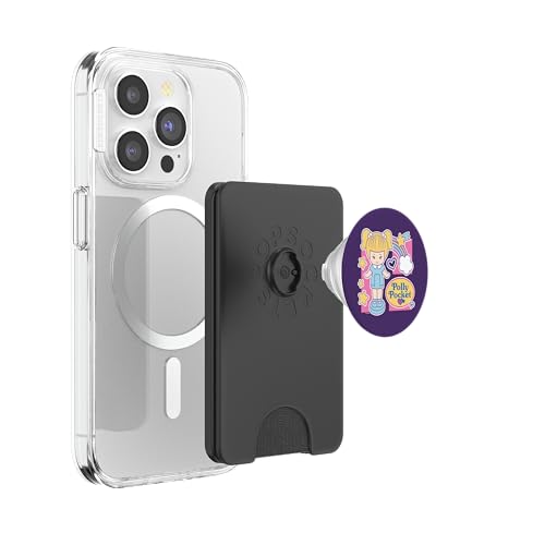 Polly Pocket - Rainbow and Stars PopSockets PopWallet for MagSafe - style: Magnetic PopWallet