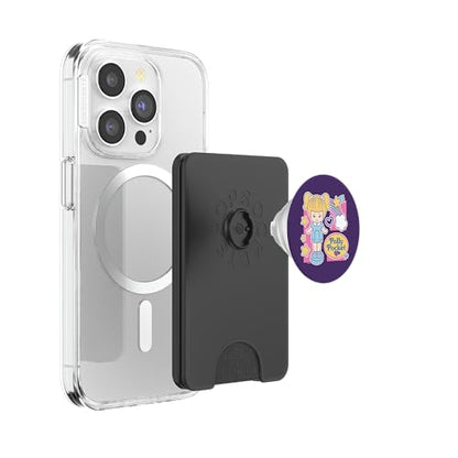 Polly Pocket - Rainbow and Stars PopSockets PopWallet for MagSafe - style: Magnetic PopWallet