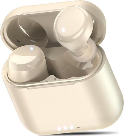 TOZO T6 Wireless Earbuds Bluetooth 5.3 Stereo Sound in Ear Headphones - color: Khaki