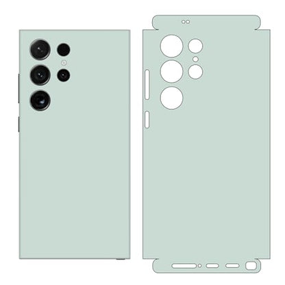 2 Pack Skin Wraps Compatible with Samsung Galaxy S24 Ultra (Turquoise) - color: Turquoise