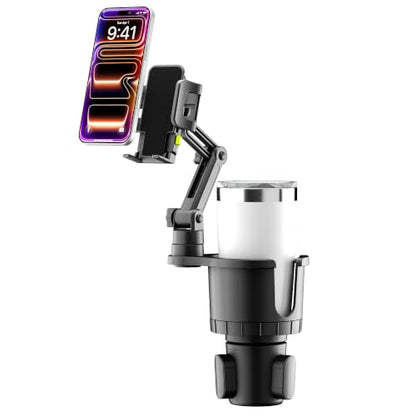 Bracketron Cup Holder Phone Mount for Car, TripGrip Truck Phone Holder