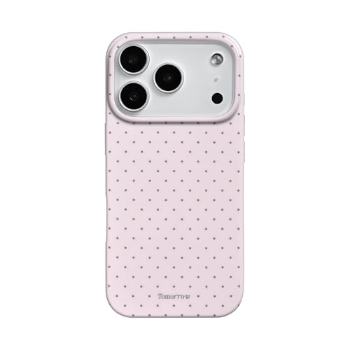 inewateri Compatible for iPhone 17 Pro Case with Cute Fashion Polka Dot Aesthetics Design Simple Cases for Soft TPU Slim Protection Cover-Pink - color: Pink, size: iPhone 17 Pro