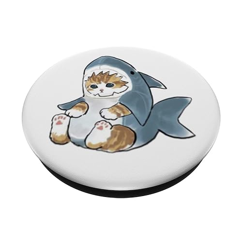 My cat is a Shark PopSockets Adhesive PopGrip - style: Adhesive PopGrip