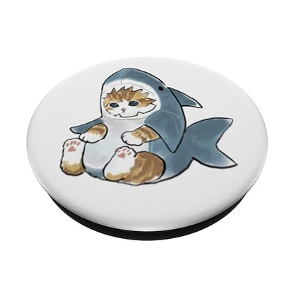 My cat is a Shark PopSockets Adhesive PopGrip - style: Adhesive PopGrip