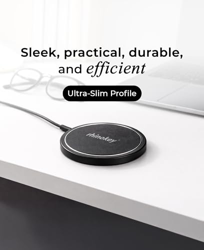 Rhinokey® 15W Wireless Charger Qi 1.2 Fast Wireless Charging Pads MagSafe
