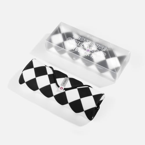 ULANZI CA02 Camera Wrap Cloth, 4-Layer Padded Lens Water-Resistant Wrap - color: Black White Grid
