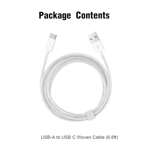 6ft USB A to USB C CarPlay Cable for iPhone 15/16/17, 15 16 17 Pro Max, 15/16 Plus,iPhone 17E/16E,Air,AirPods 4/AirPods Pro (2nd/3rd Gen),iPad 10th Gen, iPad Pro 12.9/11,Air 5th/4th Car Charging Cable - size: 6FT, style: USB A to USB C