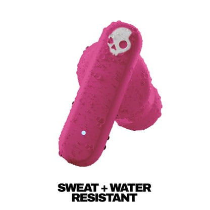 Skullcandy Smokin’ Buds Wireless Noise Isolating Earbuds - Pink - color: Pink