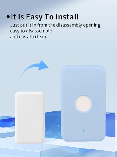 Compatible with Apple iPhone Air MagSafe Battery,UYRUREL Premium Silicone Shockproof Protection Ultra-Thin Design, Comfortable and Skin-Friendly,SkyBlue. - color: SkyBlue