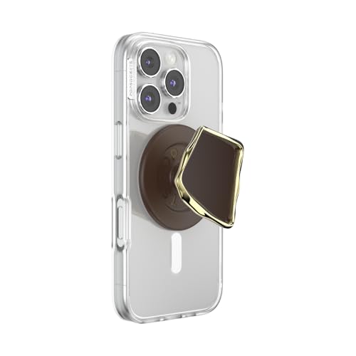 PopSockets Phone Grip for MagSafe, Magnetic Holder- Enamel Cocoa Cut - color: Enamel Cocoa Cut, style: MagSafe