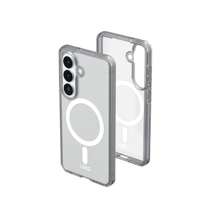 URBAN ARMOR GEAR UAG for Samsung Galaxy S26 Case 6.3" Dot - Magnetic Charging Compatible Transparent Transparent Rugged Military Drop Tested Protective Cover, True Clear Ice/Ash - color: Dot - True Clear Ice/Ash