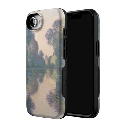 Casely iPhone 16e Case | Monet's Morning | The Met Museum | Bold Protective Design | Compatible with MagSafe - color: Monet's Morning | The Met Museum