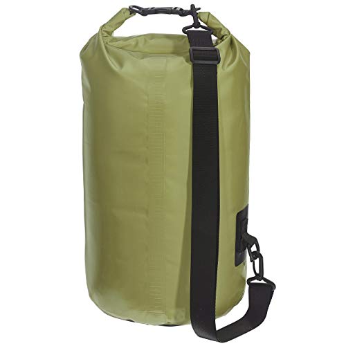 Skog Å Kust DrySak Roll Top Waterproof Bag, 5, 10 & 20 Liter - color: Army Green, size: 10 Liter