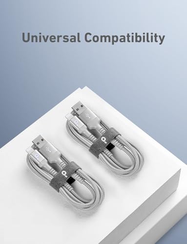 USB to Lightning Cable 6FT [Apple MFi Certified] iPhone Charger Cable - color: Silver, size: 6FT, style: USB A to Lightning