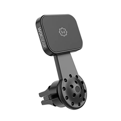 Magnetic Mount, Universal Air Vent Twist Hole Magnetic Phone Holder for Car, for All Cell Phones with Fast Swift-Snap Technology, Will Not Block Air Vent Flow - for Horizontal Vent