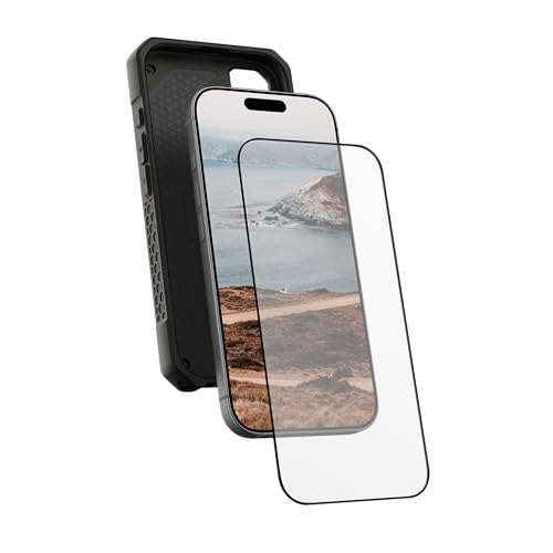 URBAN ARMOR GEAR UAG Designed for iPhone 17 Screen Protector 6.3" Glass Shield - Anti-fingerprint HD Clarity Shatter Proof Tempered Glass,Clear