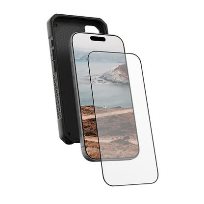 URBAN ARMOR GEAR UAG Designed for iPhone 17 Screen Protector 6.3" Glass Shield - Anti-fingerprint HD Clarity Shatter Proof Tempered Glass,Clear