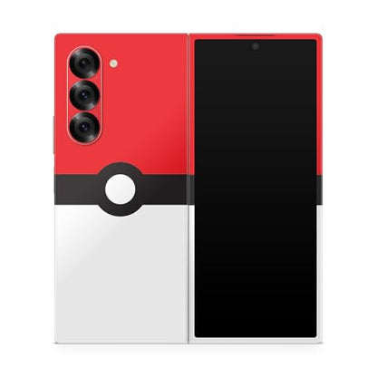 Phone Skin Compatible with Samsung Galaxy Z Fold 6 - Battle Ball - Premium 3M Vinyl Protective Wrap Decal Cover - Easy to Apply | Crafted in The USA by MightySkins - color: Battle Ball, style: Matte Finish