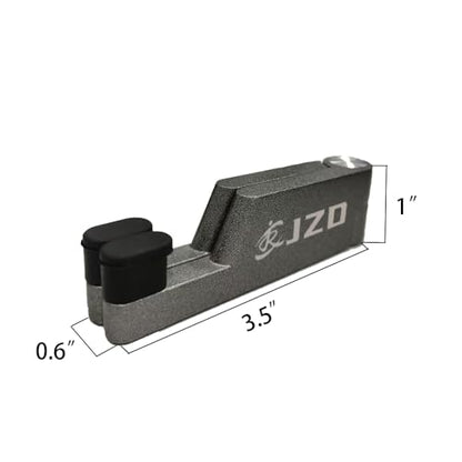 JZD Metal Cell Phone Stand, Adjustable Viewing Angle, Compatible with All Smartphones & Tablets - color: Grey