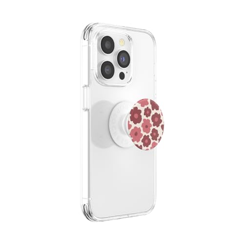 PopSockets Adhesive Phone Grip, Holder- Mauve Floral - color: Mauve Floral