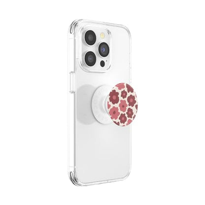 PopSockets Adhesive Phone Grip, Holder- Mauve Floral - color: Mauve Floral
