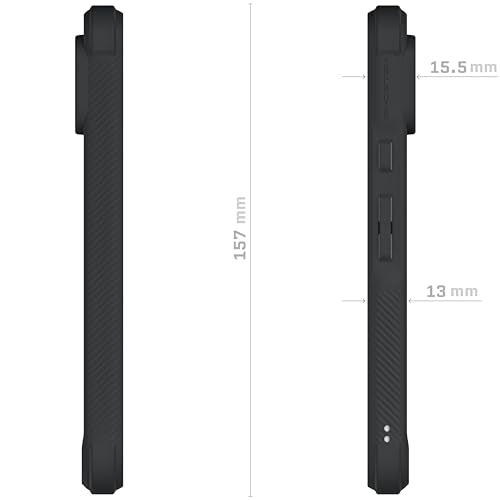 Ghostek Covert Clear Pixel 8 Case - Shockproof Silicone, Compatible with Wireless Charging, Slim Protective Phone Cover (6.2 Inch, Black) - color: Black [Limited Edition], size: Pixel 8