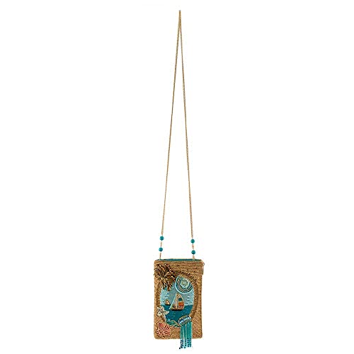 Mary Frances Sail Away Beaded Crossbody Phone Bag, Multicolor
