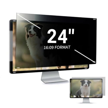 [5 Pack] 24 Inch Computer Privacy Screen Filter for Monitor 16:9